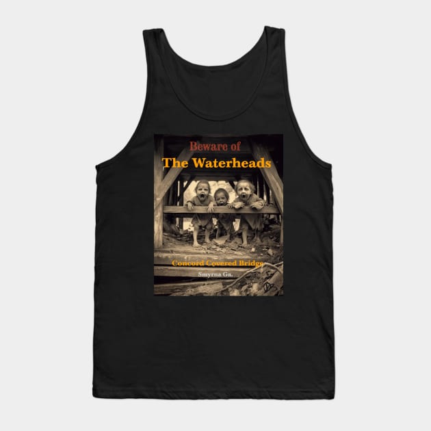 The Waterheads Smyrna Ga. Tank Top by Time Travelers Nostalgia